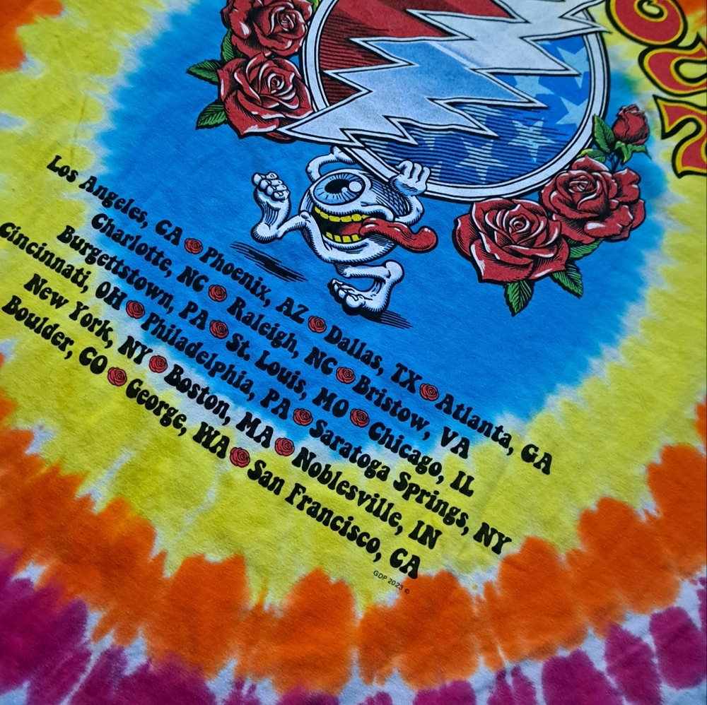 DEAD AND COMPANY FINAL TOUR SUMMER TOUR 2023 SIZE 2XL. - Picture 3 of 6